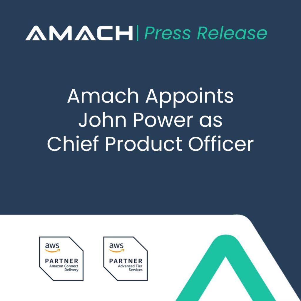 Amach Appoints John Power as Chief Product Officer PR